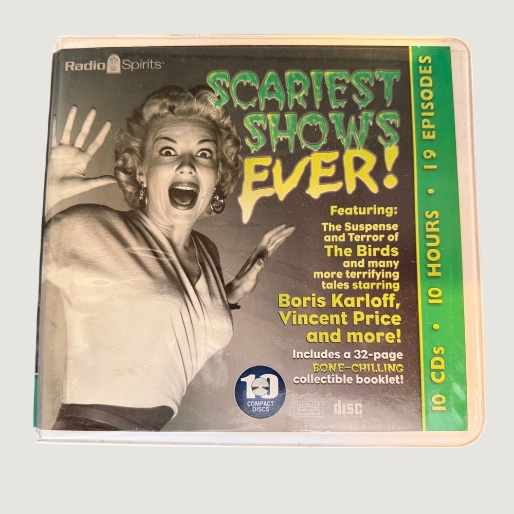 Radio Spirits Scariest Shows Ever! OTR Horror CD Box Set Disc 7 Missing 2006